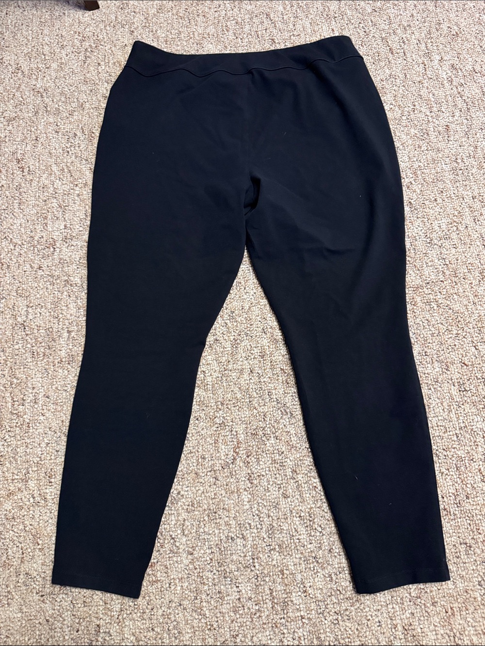 Susan Graver Black Weekend Pull-On Ponte pants - Picture 5 of 5